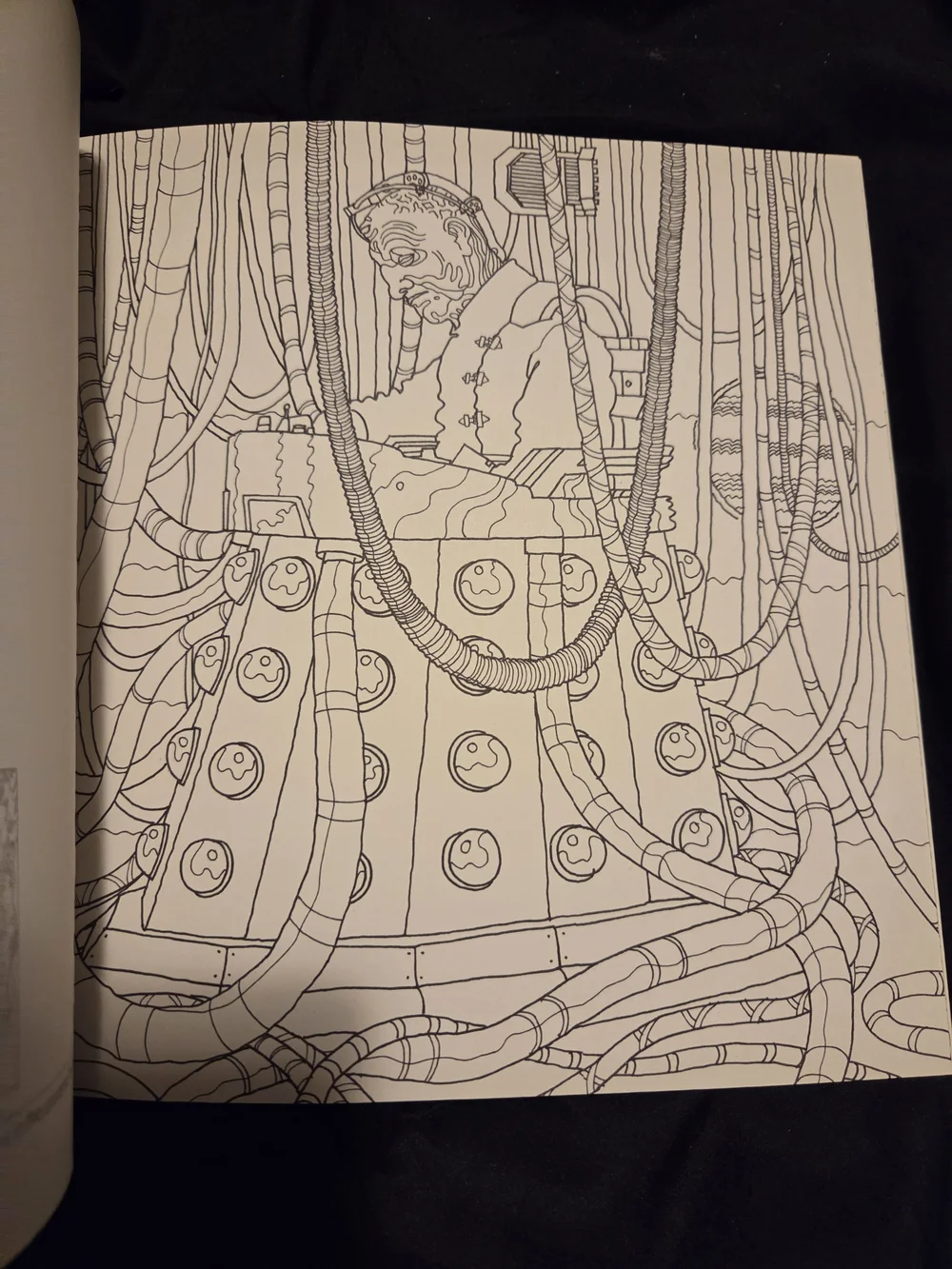 Doctor Who Coloring Book - Blue TARDIS Design - Picture 3 of 3